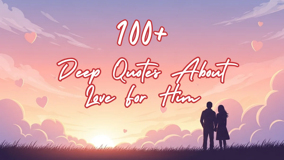 deep quotes about love for him romantic background with couple standing and watching sunset